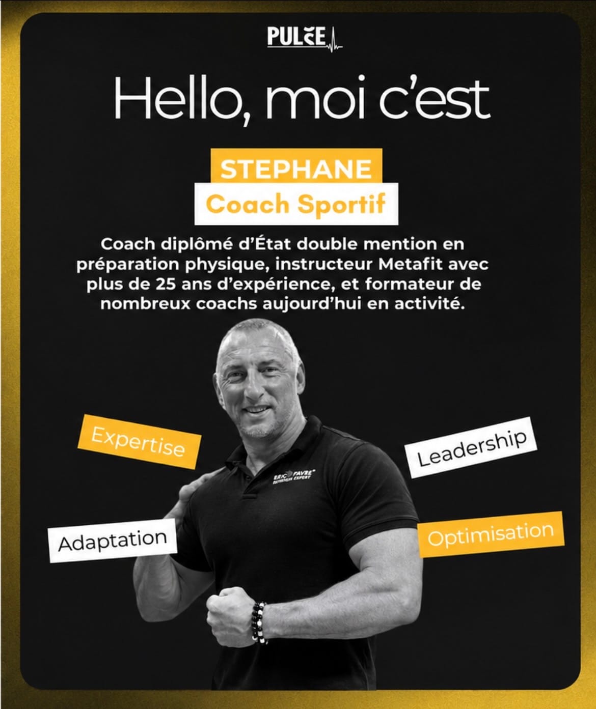 Coach Stéphane - Coach sportif PULSE Villefranche